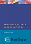 دانلود کتاب Grammatical and Lexical Variance in English – واریانس گرامری و واژگانی در زبان انگلیسی