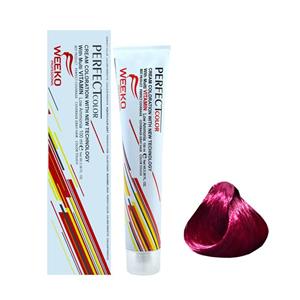 رنگ مو ویکو شماره F24 حجم 100 میلی لیتر رنگ قرمز شرابی