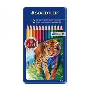 مداد رنگی 12 رنگ استدلر مدل 145 Staedtler 145 12 Colored Pencil