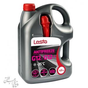 ضد یخ 4 لیتری قرمز G12 لستا Lesta AntiFreeze