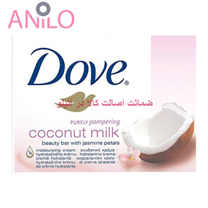 صابون شیر نارگیل داو  100 گرم Dove Coconut Milk 100g Soap   