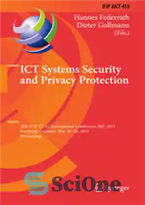 دانلود کتاب ICT Systems Security and Privacy Protection 30th IFIP TC 11 International Conference SEC 2015 Hamburg Germany May 26 28 