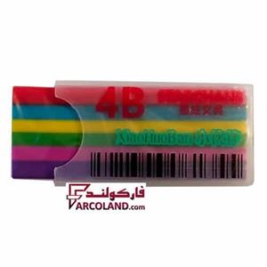 پاک کن رنگی مدل بودار رنگارنگ همراه کاور محافظ کد 169