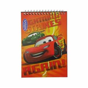 دفترچه یادداشت جلد طلقی فانتزی طرح پسرانه سایز 1/8 سیم از بالا 50 برگ