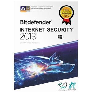 آنتی ویروس بیت دیفندر اینترنت سکیوریتی 2019 یک کاربر یک ساله Bitdefender Internet Security Antivirus 2019 one User one Year Security Software