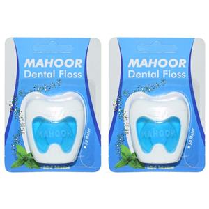 نخ دندان ماهور مدل Dental Floss بسته 2 عددی 