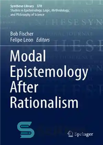 دانلود کتاب Modal Epistemology After Rationalism – معرفت شناسی معین پس از عقل گرایی