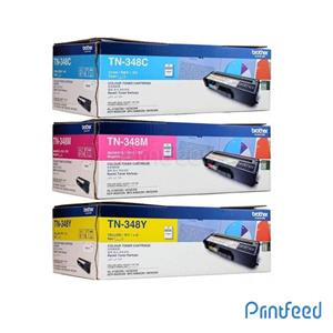 Brother TN-348 3 Color Laser Cartridge Pack 