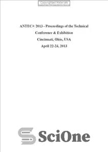 دانلود کتاب 71st annual technical conference of the Society of Plastics Engineers (ANTEC 2013) : Cincinnati, Ohio, USA, 22-24 April...