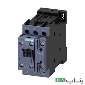 کنتاکتور زیمنس 17 آمپر 24 ولت DC