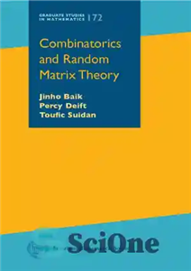 دانلود کتاب Combinatorics and Random Matrix Theory – ترکیبات و نظریه ماتریس تصادفی