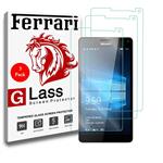 محافظ صفحه نمایش فراری مدل Ultra Clear Crystal مناسب برای گوشی موبایل مایکروسافت Lumia 950 XL مجموعه سه عددی