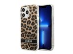 قاب محافظ براق آیفون 13 پرو مکس طرح پلنگی CG Mobile iphone 13 Pro Max Guess Leopard Hard Case