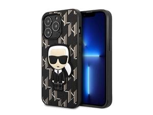 قاب چرمی آیفون 13 پرو طرح کارل برجسته CG Mobile iphone 13 Pro Karl Lagerfeld Leather Case 