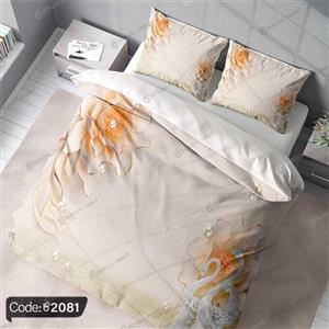 روتختی طرح قو و گل سه بعدی کد 2081