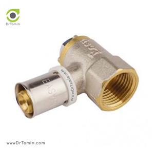 زانو دیواری پرسی ایزی پایپ سایز 