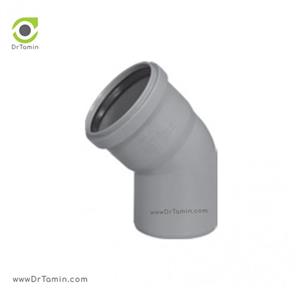 زانو 45 درجه ونت دار پوش فیت نیوفلکس (B)