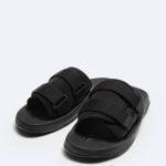 دمپایی اورجینال مردانه برند زارا Zara مدل TECHNICAL SLIDERS کد 2701/220