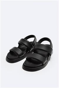 صندل اورجینال مردانه برند زارا Zara مدل QUILTED STRAPPY SANDALS کد 2703/220