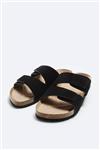 صندل اورجینال مردانه برند زارا Zara مدل SPLIT SUEDE LEATHER SANDALS کد 2721/120