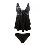 مایو شنا زنانه دو تکه دامنی Fashion Concept- 5690269 NZD | مشکی/طوسی