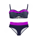 مایو شنا زنانه دو تکه بیکینی Fashion Concept- 5691163 NZD | سرمه ای/بنفش