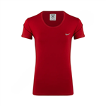 تیشرت ورزشی زنانه طرح نایک یقه گرد یونیک اسپرت NZD  | قرمز