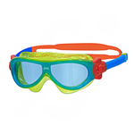 عینک شنا بچه گانه زاگز phantom kids mask HMK | آبی/سبز