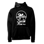 هودی ورزشی شنا فشن لاین SWM 76 | مشکی/سفید