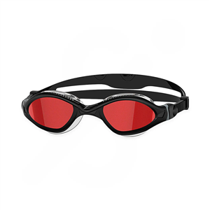 عینک شنا زاگز Tiger Lsr  Titanium HMK | مشکی/طوسی 