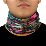 دستمال سر و گردن کوهنوردی اسکارف تابستانی طرحدار هد گیر ABS | سبز/قهوه ای