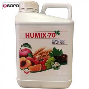 اسید هیومیک سبز محصول داتیس مدل Humix حجم 5 لیتر