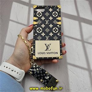 قاب گوشی iPhone 6 6S ایفون طرح صندوقی لاکچری اورجینال لویی ویتون LOUIS VUITTON اویز دار کد 547 