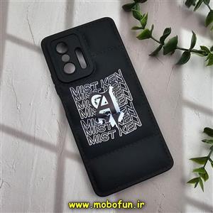 قاب گوشی Mi 11T - Mi 11T Pro شیائومی سیلیکون ژله ای پافر PC زیر بسته محافظ لنز دار اسپرت کلاسیک مشکی کد 793
