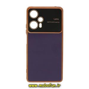 قاب گوشی Poco F5 شیائومی طرح ژله ای مای کیس گلد لاین اورجینال Camera Lens دور طلایی محافظ لنز دار کد 49