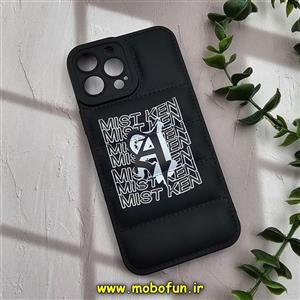 قاب گوشی iPhone 13 Pro Max آیفون سیلیکون ژله ای پافر PC زیر بسته محافظ لنز دار اسپرت کلاسیک مشکی کد 678