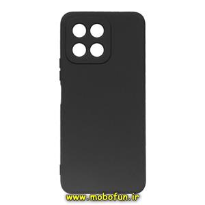 قاب گوشی Honor X6 4G - Honor X8 5G هوآوی طرح سیلیکونی ژله ای TPU مشکی کد 184