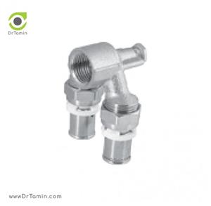 سه راهی دیواری موازی پرسی نیوپایپ  16×"½×16 ( 21810)