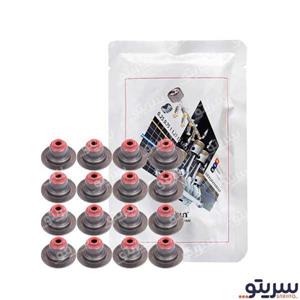 لاستیک ساق سوپاپ ال 90 برند ویژن بسته 16 عددی