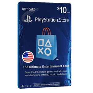  گیفت کارت 10 دلاری Playstation آمریکا 