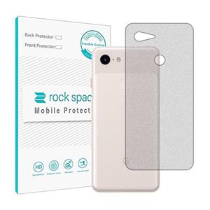 گلس محافظ پشت گوشی گوگل Pixel 3 مدل نانو هیدروژل مات برند راک اسپیس کد 41S