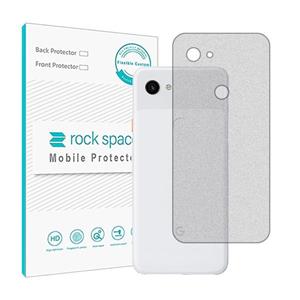 گلس محافظ پشت گوشی گوگل Pixel 3a مدل نانو هیدروژل مات برند راک اسپیس کد 3895S