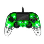 دسته سبز نوری ناکن Nacon Wired Illuminated Green Controller برای PS4