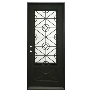 درب آهنی کلاسیک ساده نفررو کد 30930