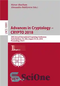 دانلود کتاب Advances in Cryptology CRYPTO 2018 38th Annual International Conference Santa Barbara CA USA August 1923 Proceedings 