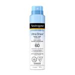 اسپری ضد آفتاب نیتروژینا Neutrogena مدل Ultra Sheer SPF60 وزن 141 گرم