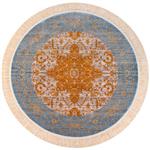 فرش ماشینی رادین اصفهان طرح پتینه هریس رنگ زمینه طوسی