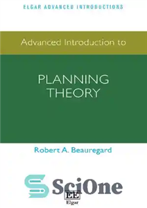 دانلود کتاب Advanced introduction to planning theory – معرفی پیشرفته نظریه برنامه ریزی