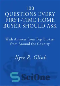 دانلود کتاب 100 questions every first-time home buyer should ask: with answers from top brokers around the country 