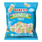 مارشمالو ببتو مدل Rainbow Twist وزن 70 گرمی